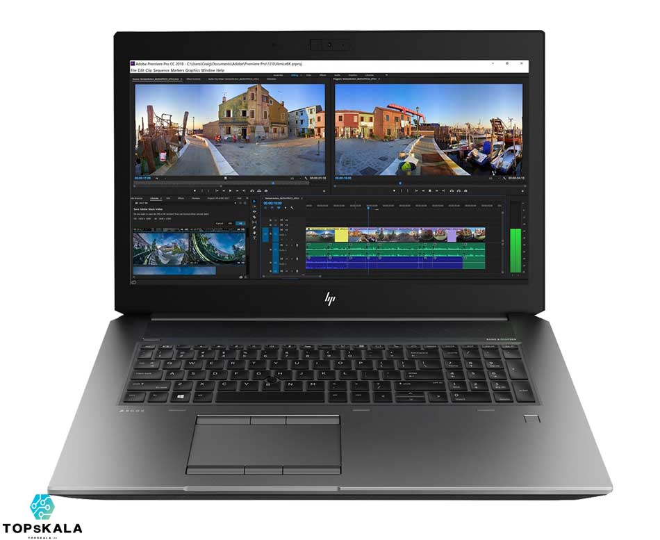 خرید لپ تاپ استوک اچ پی مدل HP ZBOOK 17 G5 با مشخصات Intel Core i7 8850H - NVIDIA QUADRO P5200 دارای مهلت تست و گارانتی رایگان/ محصول اچ پی سال 2018 - 2019