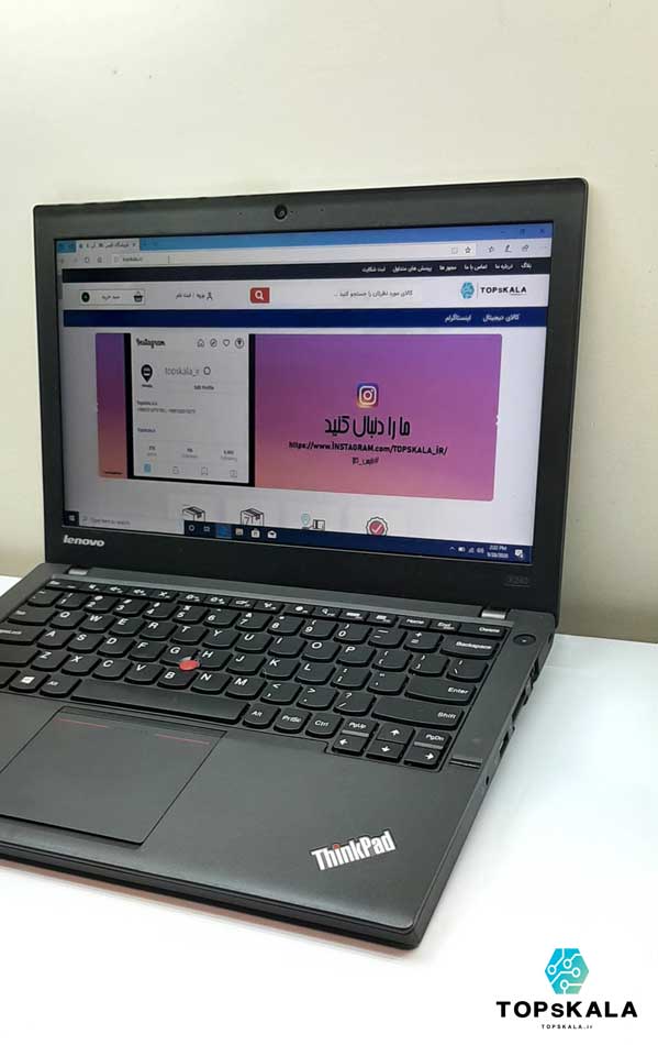 خرید لپ تاپ استوک لنوو مدل Lenovo ThinkPad X240 با مشخصات Intel Core i5 4300U - intel HD 4600 دارای مهلت تست و گارانتی رایگان/ محصول Lenovo سال 2014 - 2015