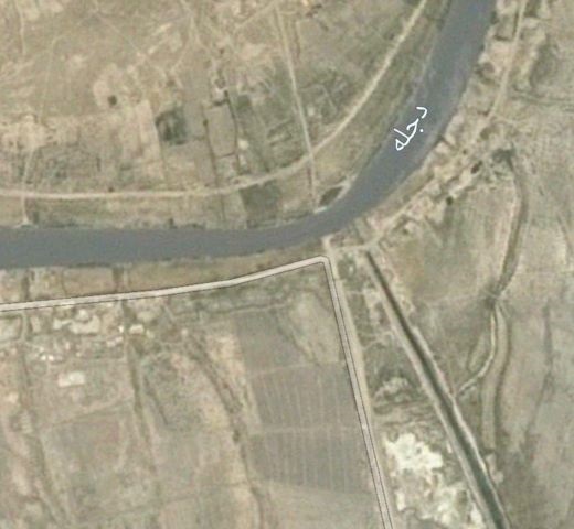 عکس نقشه ار منطقه العزیر عراق