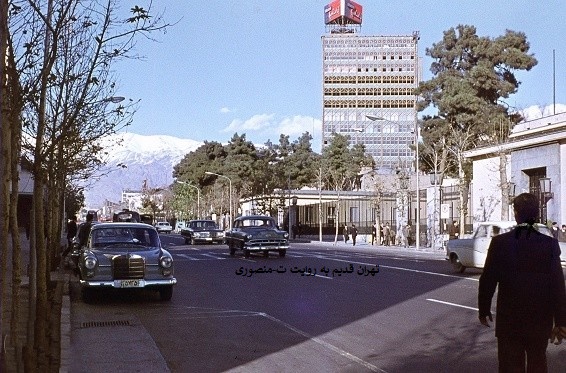 تهران،خیابان فردوسی،طهران 19772،Tehran 1972