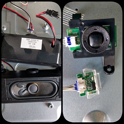 اسپیکر | کنترل پنل | ایکس ویژن | تعمیرات | 43XK560