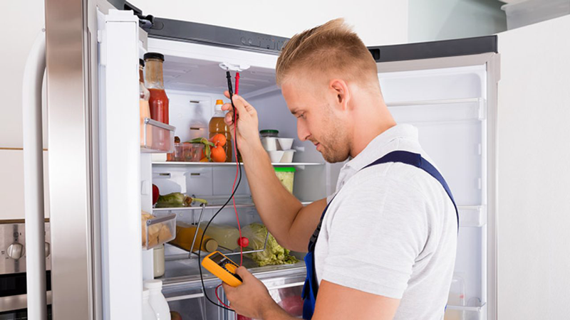 مشکلات رایج در یخچال فریزر ساید بای ساید جنرال الکتریک و عیب یابی آن ها