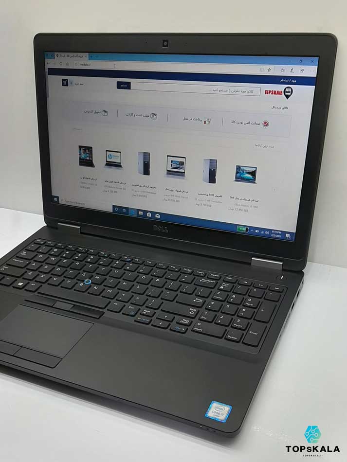 لپ تاپ استوک دل مدل DELL latitude E5570 با مشخصات intel Core i5 6440HQ - intel HD 530 دارای مهلت تست و گارانتی رایگان / محصول Dell