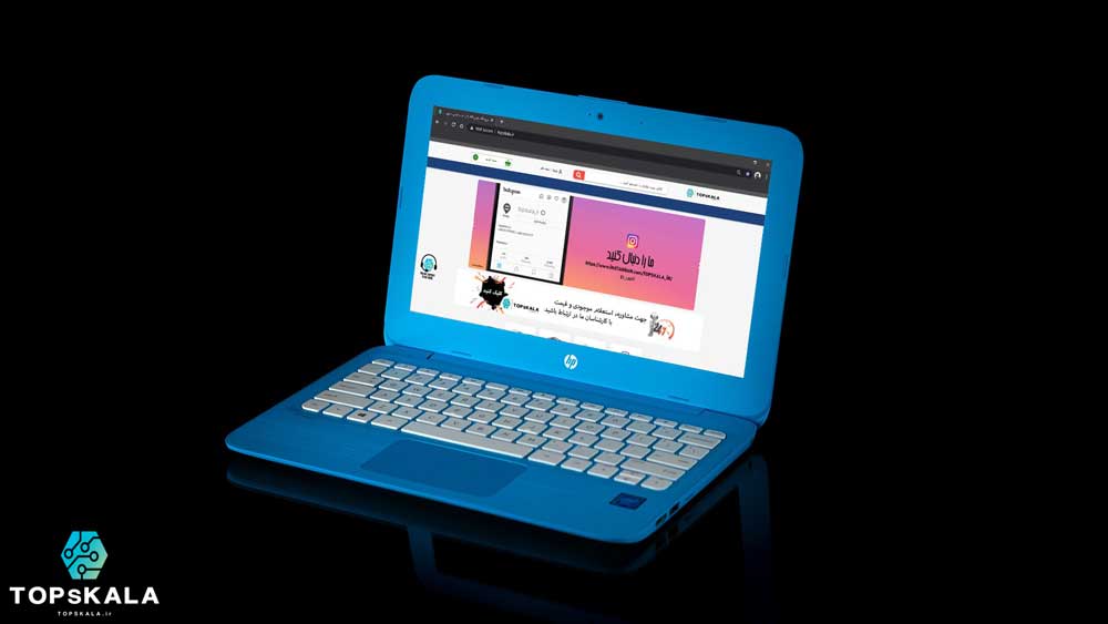 لپ تاپ آکبند اچ پی مدل HP STREAM Laptop 11-ah0xx با مشخصات Intel Celeron N4000 - intel UHD 600 دارای مهلت تست و گارانتی رایگان / محصول HP