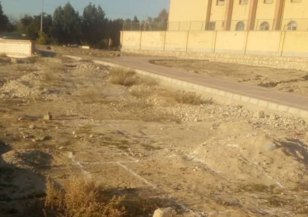 خانه سبز برازجان همچنان خشک بر روی زمین