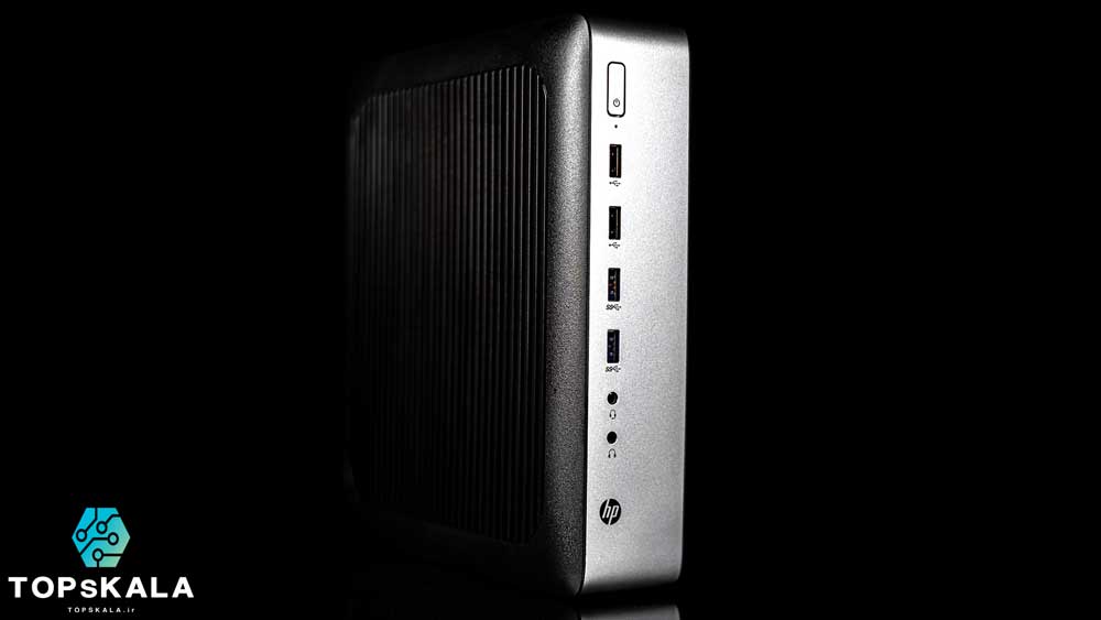تین کلاینت آکبند اچ پی مدل HP T730 Thin Client با مشخصات پردازنده AMD RX 427BB و گرافیک AMD Radeon دارای مهلت تست و گارانتی رایگان - محصول HP