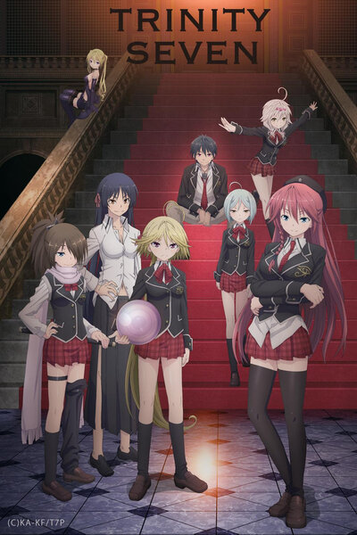 دانلود زیرنویس فارسی انیمه (2014) Trinity Seven دانلود زیرنویس فارسی انیمه (2014) Trinity Seven