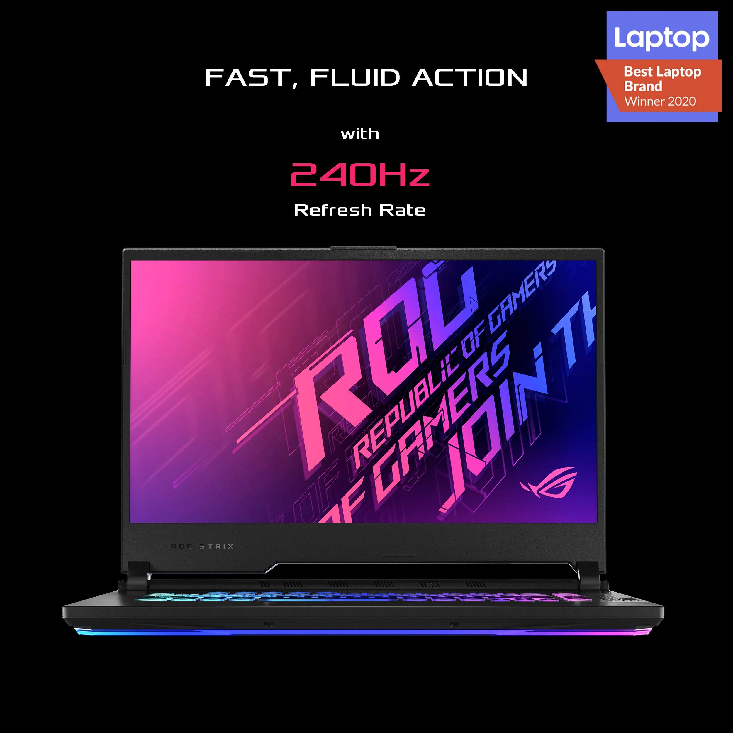 لپ تاپ آکبند ایسوس مدل Asus ROG Strix G512Lws-Az045T با مشخصات Intel Core i7 10750H - RTX 2070 Super دارای مهلت تست و گارانتی رایگان / محصول ASUS