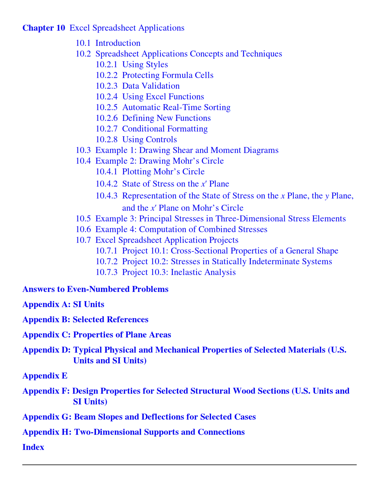 download free Mechanics of materials : with applications in Excel , author Bichara B. Muvdi, Souhail Elhouar book in pdf format